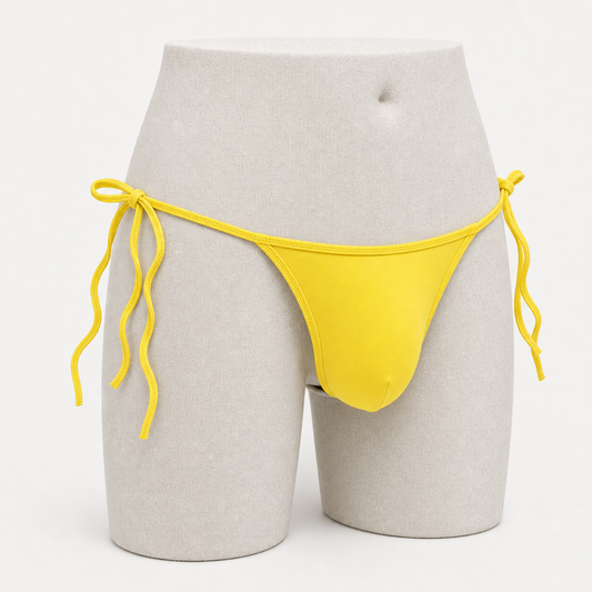 Side-Tie Low-Rise Thong