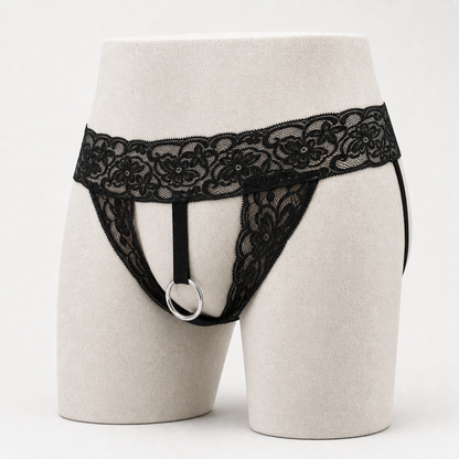 Lace Ring Men's Thong
