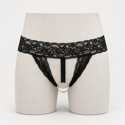 Lace Ring Men's Thong