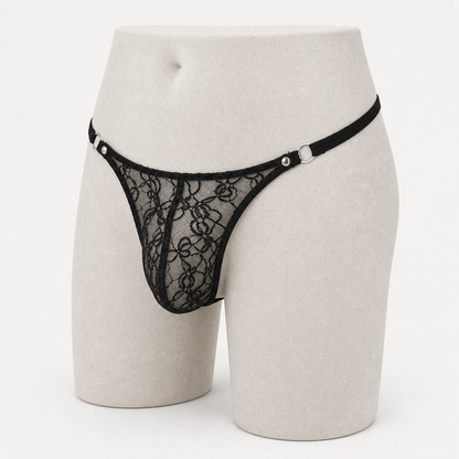 Lace T-Back Thong