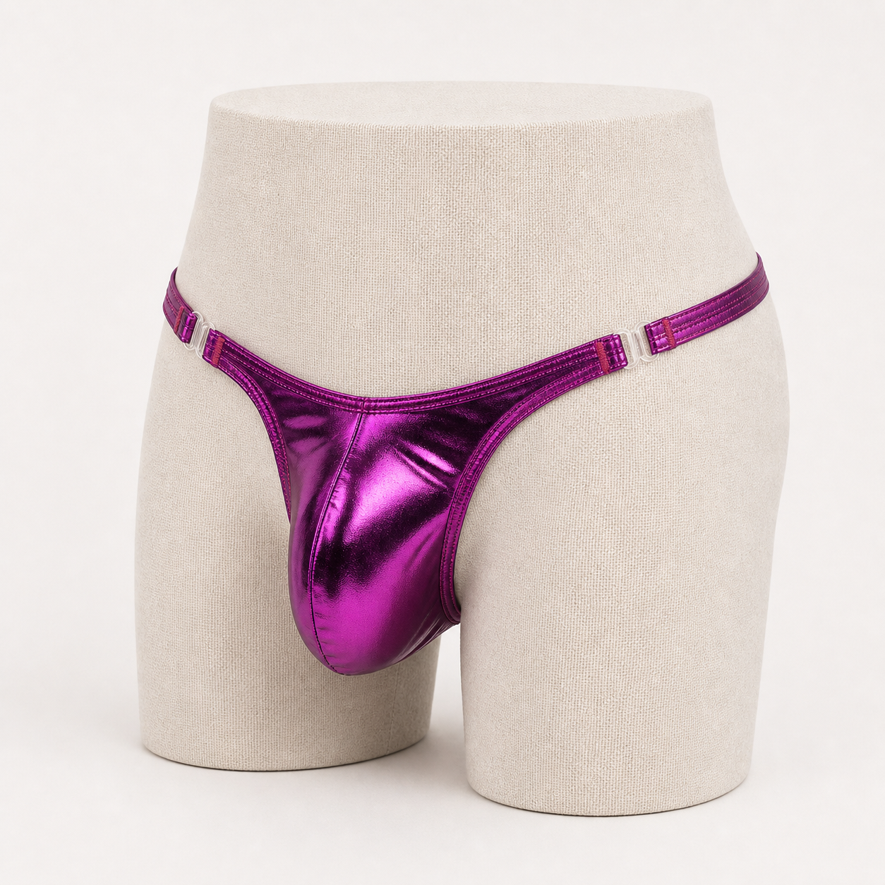 Metallic Low-Rise Thong