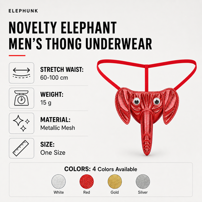 Novelty Elephant Thong