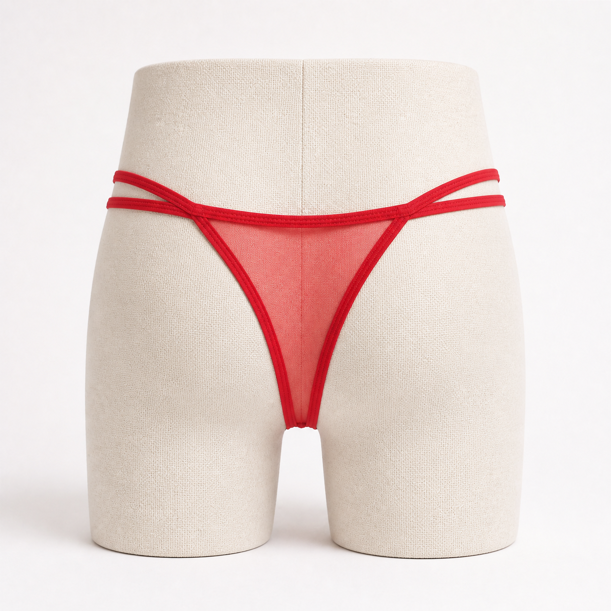 Sheer Mesh Bikini Briefs