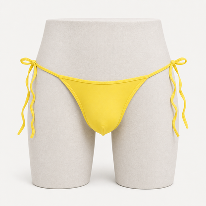Side-Tie Low-Rise Thong