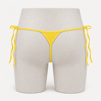 Side-Tie Low-Rise Thong